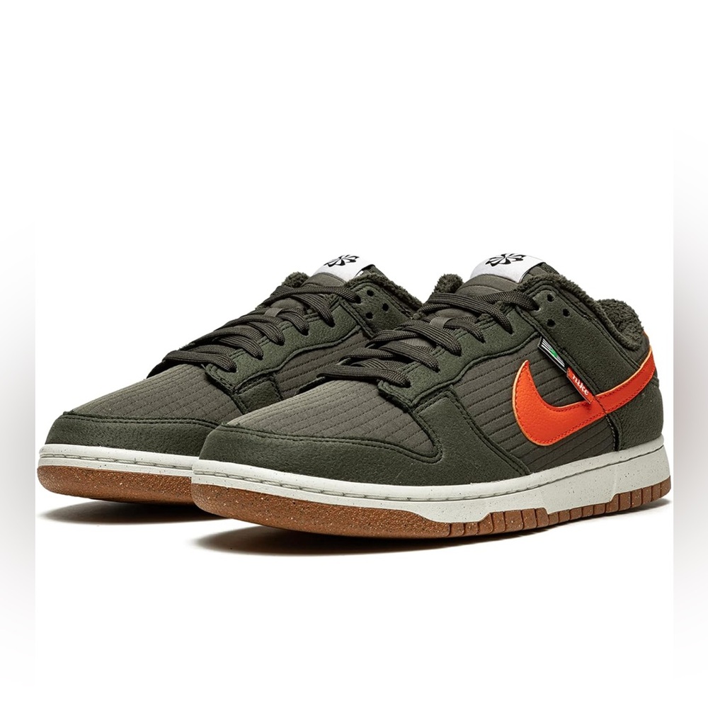 Nike Low Dunk Retro Next Nature Retro Sneaker in “Toasty-Sequoia”